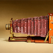 【J.LANCASTER&SON】英国木制折叠相机细节图